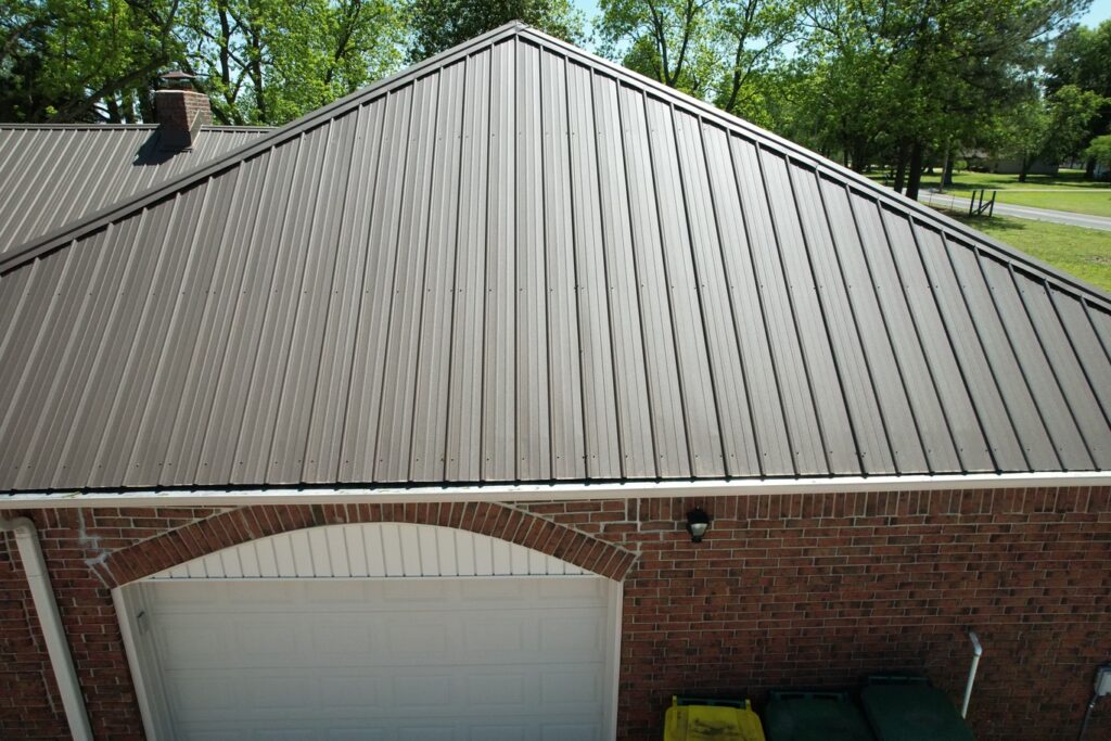 home with max rib metal roof